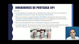 AntirretroviralesParte 4 Inhibidores de la proteasa [upl. by Kutchins]