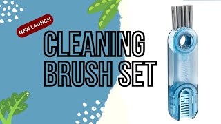 Multipurpose Cleaning Brushes  Review Features amp Images of TRENDING 3 in 1 Cleaning Brush Set [upl. by Naerda]