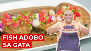 Fish Adobo sa Gata Recipe [upl. by Notgnimer158]