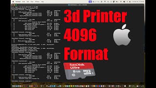 format sd card fat32 4096 mac format sd card for 3d printer 4096 bytes per cluster  Part 2 [upl. by Ennayar]