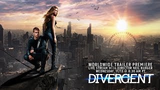 DIVERGENT Worldwide Trailer Premiere [upl. by Sukramal]