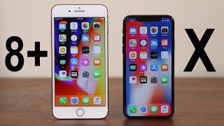 iPhone X vs iPhone 8 Plus Full Comparison [upl. by Cherian]