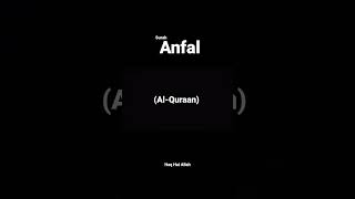 surah anfal haqhaiallah qurantranslation [upl. by Sand408]