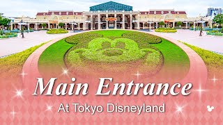 Tokyo Disneyland メインエントランス [upl. by Alleras]