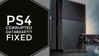 PS4 Corrupted DatabaseHard Drive Error Code CE340221 FIXED 2020 ☑️ [upl. by Atilam]