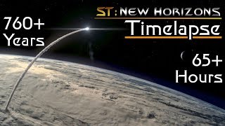 Stellaris  Star Trek New Horizons Timelapse  760 Years [upl. by Jenda]