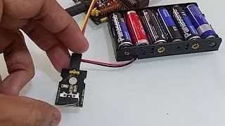 حساس Crash Sensor مع المايكروبت [upl. by Awe435]