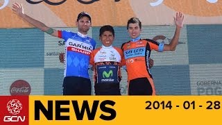 Tour De San Luis Tour Down Under And Cyclocross World Cup  GCN Cycling News Show  Ep 56 [upl. by Elyrrad]