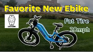 My New Favorite Fat Tire Ebike Leoguar Strider ST Fat Tire Ebike Review [upl. by Linkoski]