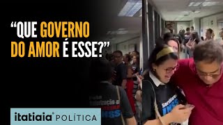 SERVIDORA DO INSS CHORA APÓS TER SALÁRIO CORTADO POR PARTICIPAR DE GREVE GOVERNO DO AMOR [upl. by Eltsyek]