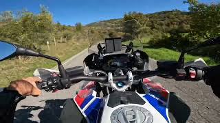 Bmw 1250 Adventure salita a Riofreddo [upl. by Notserp]