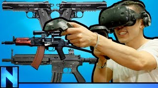 Were Addicted To GUN GAME In VR [upl. by Nary173]