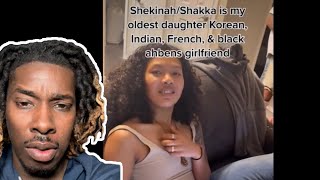 Asian mother reveals all her blasian family members [upl. by Chemosh]