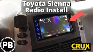 2004  2010 Toyota Sienna Radio Install [upl. by Atinra391]