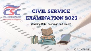 Civil Service Examination 2023Passing RateCoverage and Scope [upl. by Swithin]