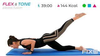 Flex amp Tone Allenamento Total Body A Casa Con Esercizi Di Pilates [upl. by Auhoj]