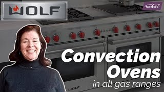 Wolf  Convection ovens in the allgas ranges [upl. by Nahtnamas990]