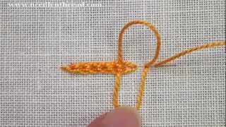 Hungarian Braided Chain Stitch [upl. by Oskar]