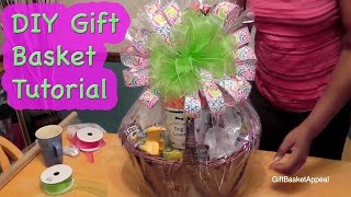 How to Make a Gift Basket  DIY Crafts [upl. by Hairahs55]