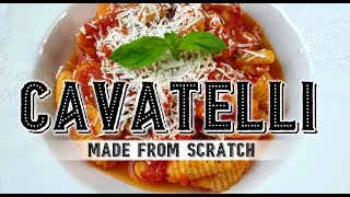 Cavatelli fatti in Casa under 45 minutes to make this fresh pasta you will love from scratch [upl. by Duky]