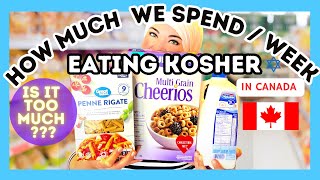 How Much Does it Really Cost Eating Kosher for a Full Week as Orthodox Jews  Is It Really too much [upl. by Petr941]