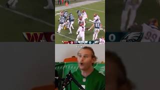 Live Reaction To Cam Jurgens Pancake Block On Thursday Night Football On Saquon Run NFL Eagles [upl. by Nihs]