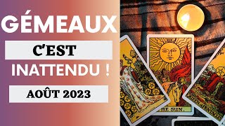 Gémeaux La roue tourne très fort  Tirage août 2023 🔮 [upl. by Ibrik796]