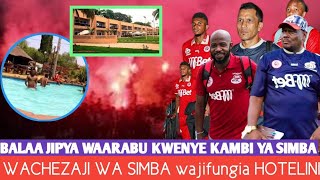 MASHABIKI WA ALGERIA WAVAMIA KAMBI YA SIMBA MDA HUU NI FUJO KWENYE HOTEL [upl. by Garris363]