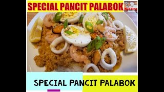 HOW TO COOK SPECIAL PANCIT PALABOK  PANCIT PALABOK RECIPE  NOODLE DISH WITH SEAFOOD INGREDIENTS [upl. by Rosner]