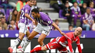 Real Valladolid  Rayo Vallecano 12 Resumen LaLiga Santander 2024 [upl. by Tammi]