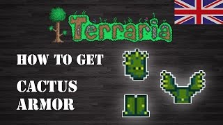 Terraria  quot Cactus Armor quot ENG How To Get Step by Step [upl. by Yotal]