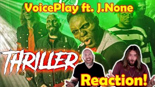 Musicians react to hearing THRILLER  Michael Jackson acapella VoicePlay ft JNone [upl. by Enyaz472]