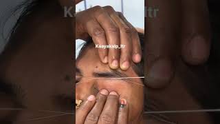 eyebrow eyebrowthreading ibro ibro [upl. by Boar]