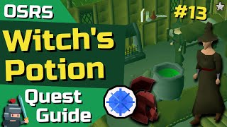 Witchs Potion Quest Guide  F2P Quest Guide OSRS Ironman Friendly [upl. by Semreh]