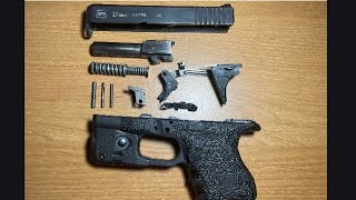 Glock 27 complete disassemblyreassembly enjoy [upl. by Ymij]