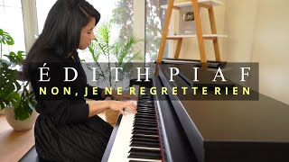 Édith Piaf  Non Je Ne Regrette Rien Epic Piano Cover [upl. by Simmie]