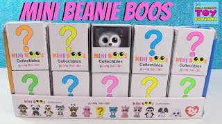 Beanie Boos Mini Boos Ty Collectible Figures Blind Box Series 1 Toy Review  PSToyReviews [upl. by Sheffie]