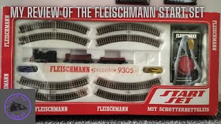 My review on the N gauge Fleischmann Start set [upl. by Weiler76]