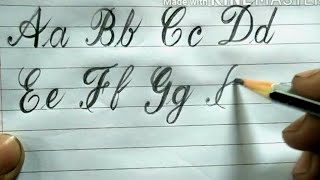 Modern Calligraphy a to z  calligraphy for Beginners✍ Calligraphy Tutorials [upl. by Coppola90]