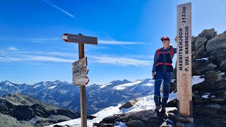 Hiking to Passo del Madriccio Madritschjoch 3123 m South Tyrol Italy [upl. by Arral]