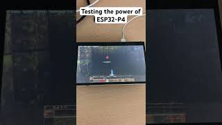 Testing the power of ESP32P4 with quake ESP32 quake retrogamming espressif riscv esp32p4 [upl. by Nawd]