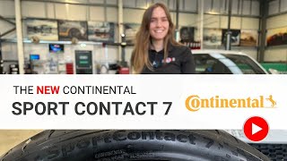 Continental SportContact 7  Multi award winning performance tyre [upl. by Akahs]