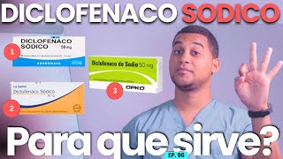 DICLOFENACO SODICO PARA QUE SIRVE  3 COSAS [upl. by Faydra657]