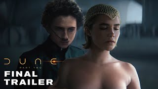 DUNE PART TWO – Final Trailer 2024 Timothée Chalamet Zendaya  Warner Bros [upl. by Dixon]