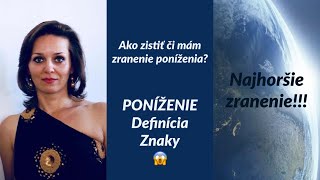 Zranenie PONÍŽENIA [upl. by Antonina558]