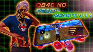 Found Best No Recoil Settings ⚙️ After Ob 46 Update 😱 Better Than Hack  Only Red Number Settings⚙️ [upl. by Hashimoto376]