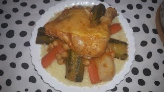 Recette de COUSCOUS Algérien étape par étape [upl. by Moazami]