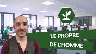 Le propre de lHomme  SVT  TS  digiSchool [upl. by Hakilam]