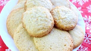 Quick and Easy Eggnog Cookies  Simplybakings [upl. by Solakcin]