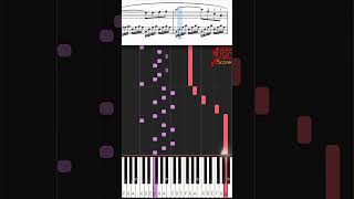 Avemaria Charles Gounod ♫ Ending Part  Classic Piano Tutorial Shorts piano pianolessons [upl. by Ammadas]